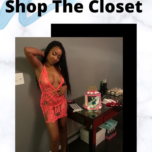 Pink sequin dress - Picture 1 of 1